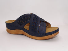 Load image into Gallery viewer, Navy Sandal 4
