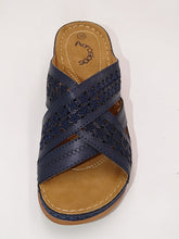 Load image into Gallery viewer, Navy Sandal 4
