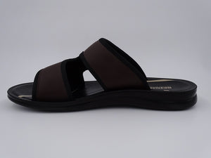 Brown Slip On Sandal 0213