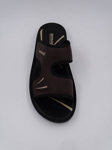 Brown Slip On Sandal 0213